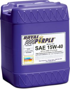 Royal Purple 05154 API-Licensed SAE 15W-40 review