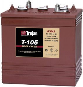 Trojan 6 Volt Battery T-105