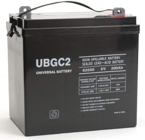 UBGC2 Sealed AGM 6V 200AH Battery
