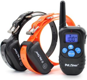 Petrainer 100% Waterproof Dog Shock Collar with Remote Dog Training Collar