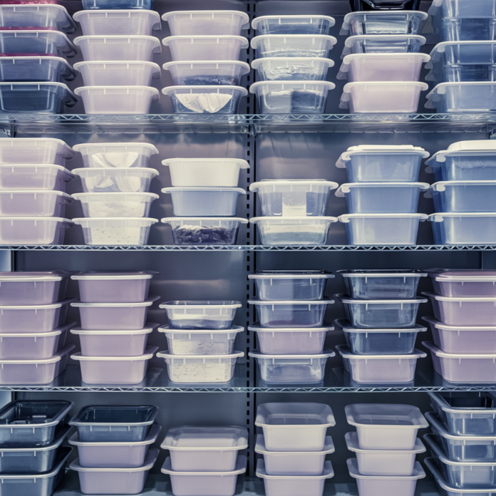 Plastic Containers Made of HDPE